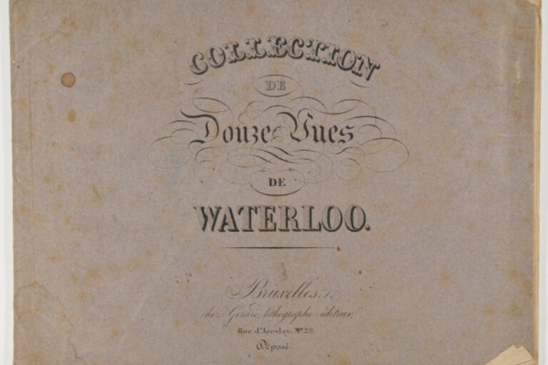 COLLECTION DE DOUZE VUES DE WATERLOO