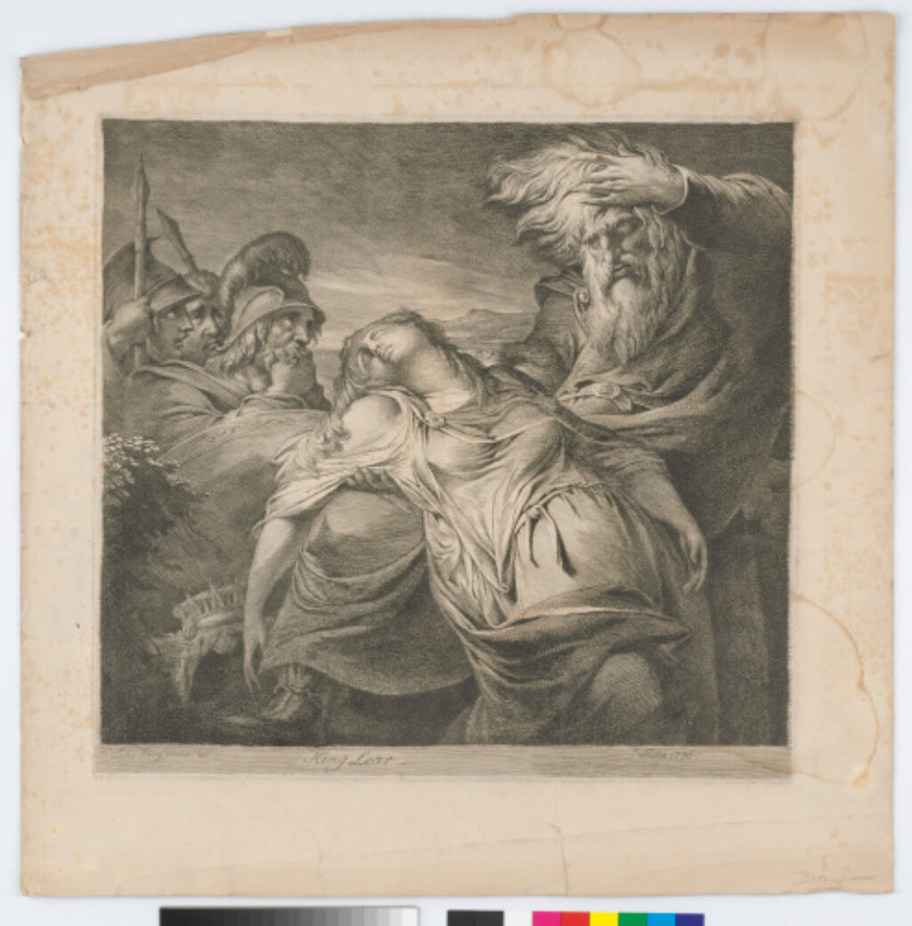 King Lear and Cordelia