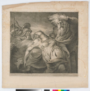 King Lear and Cordelia