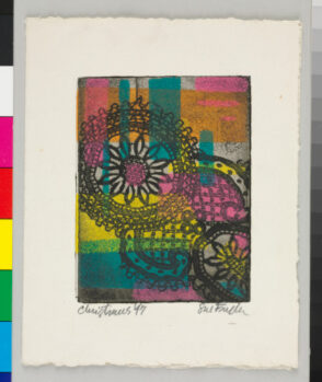 Greeting Card for New Year