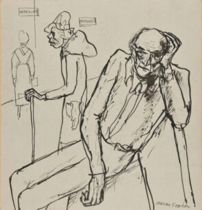 Drawing for the Book ‘Aaron Sopher’ by Forbes Watson