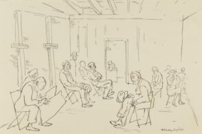 Drawing for the Book ‘Aaron Sopher’ by Forbes Watson