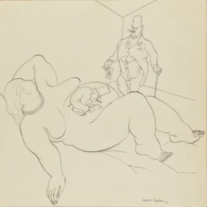 Drawing for the Book “Aaron Sopher” by Forbes Watson