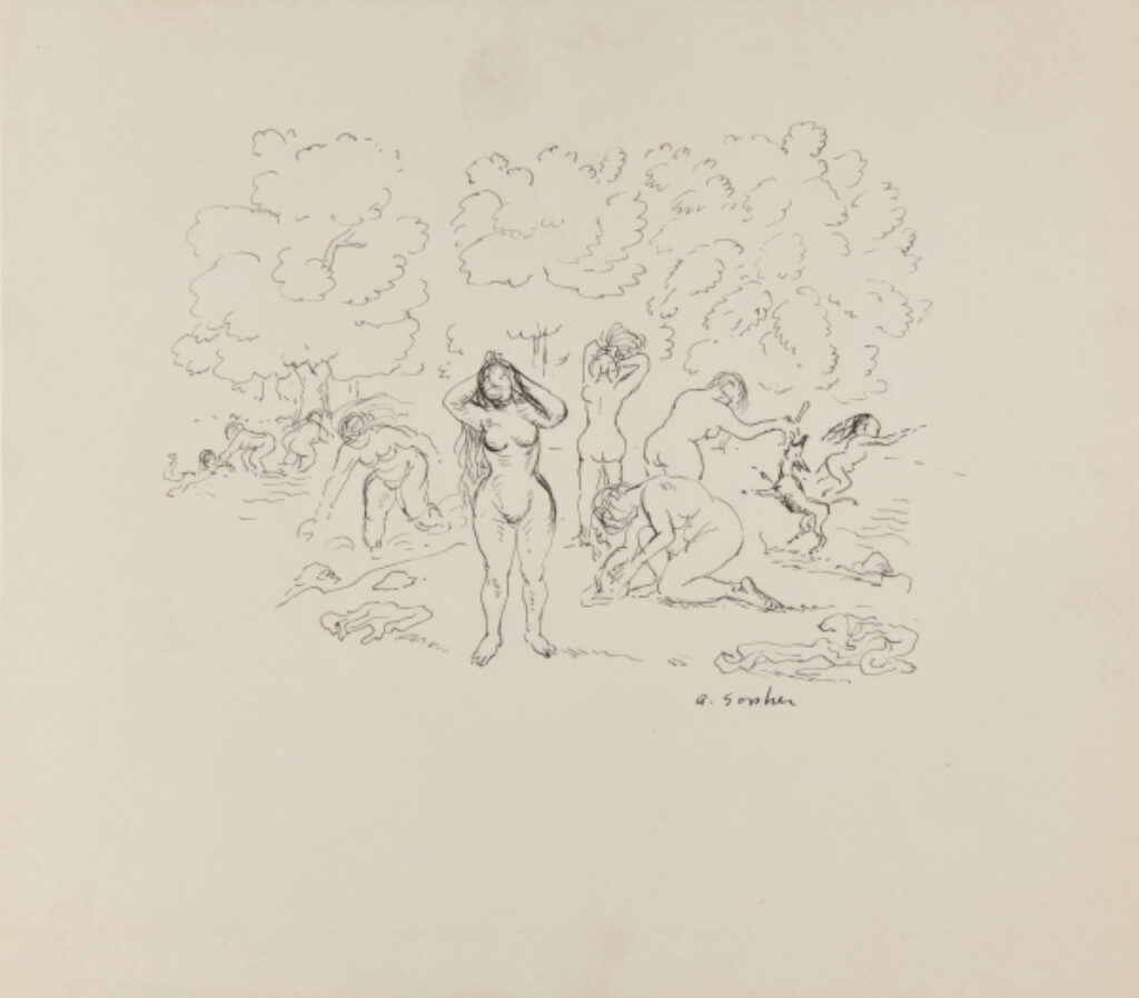 Nude Women in the Forest