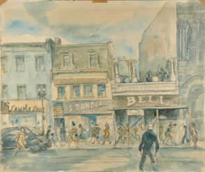 F St. near 9th St. N.W. Washington, D.C.