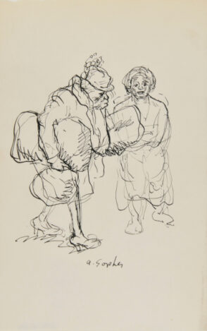 Old Women Walking