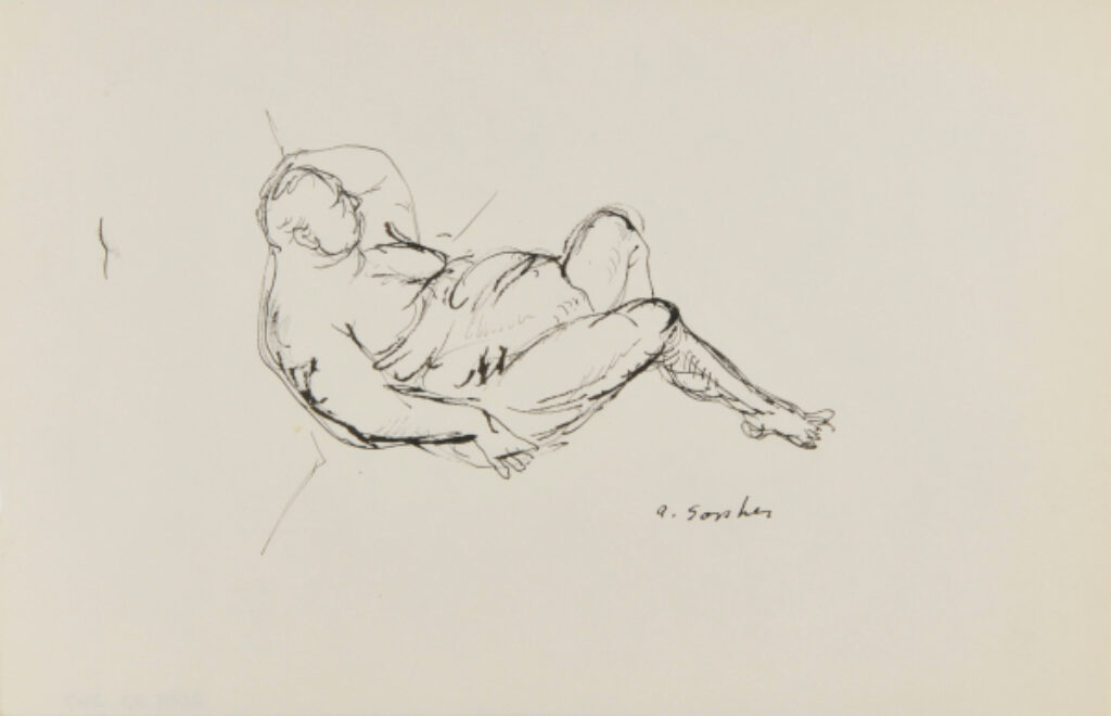 Nude Man Reclining