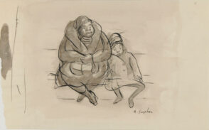 African-American Woman and Child