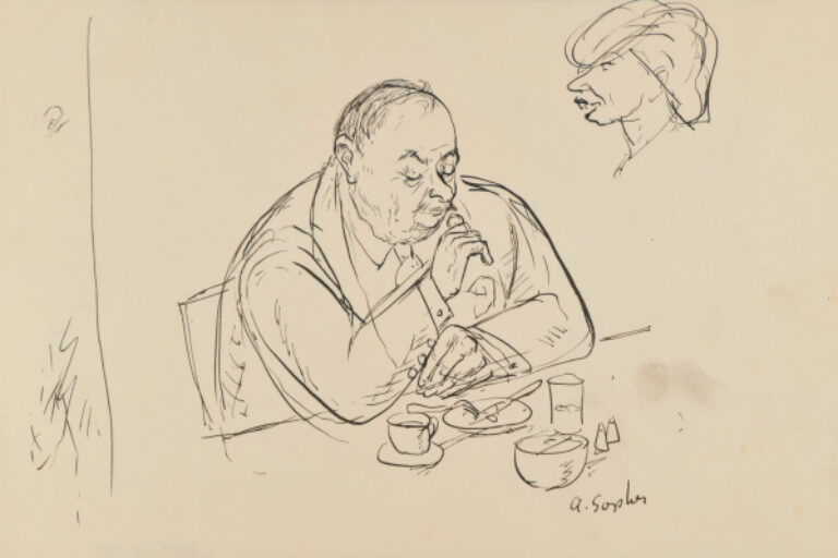 MAN EATING