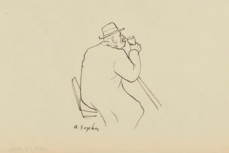 MAN DRINKING