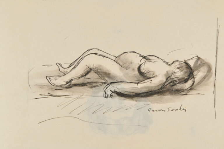PREGNANT WOMAN RECLINING