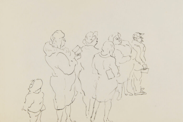 WAITING IN LINE