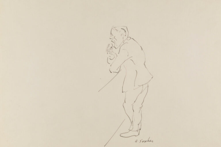 MAN EATING
