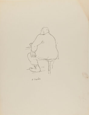 Man Sitting at Bar