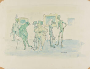 Nude Visitors at the Museum