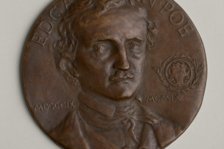 "EDGAR ALLAN POE" MEDAL