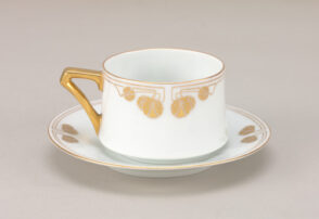 Vienna Secession Style Tea Cup and Saucer