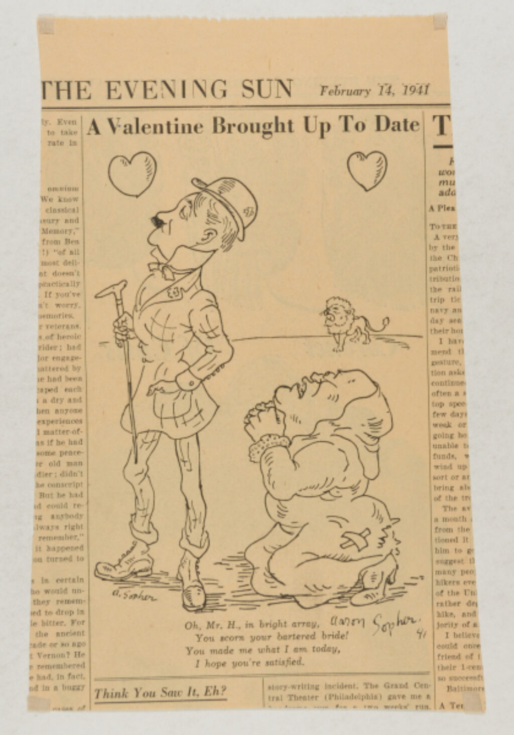 A Valentine Brought Up to Date