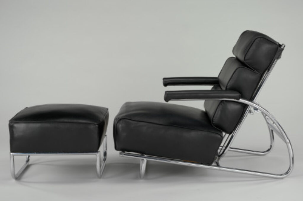 Reclining Chair (No. 22) with Leg Rest (No. 29) - Image 3