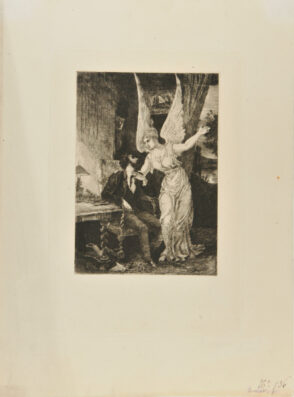 Angel Appearing to Writer