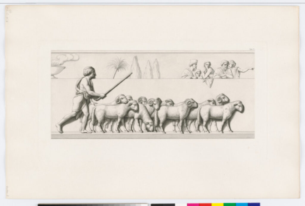 Plate V from the series “The Triumph of Alexander”