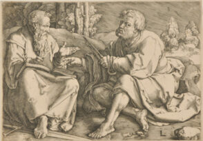 Saint Peter and Saint Paul Seated in a Landscape