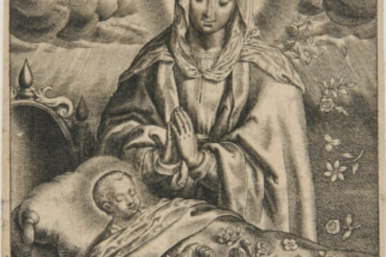 THE VIRGIN AND THE SLEEPING CHILD