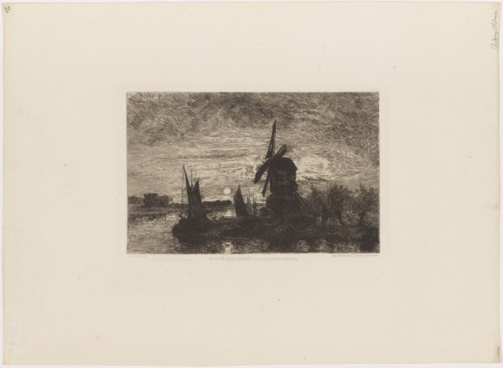 Moulin Hollandais, sur le Canal du Roi Guillaume - Image 1