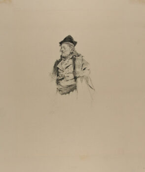 Half-length of a Spaniard turned to left