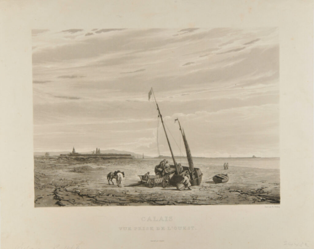 Calais, View from the West