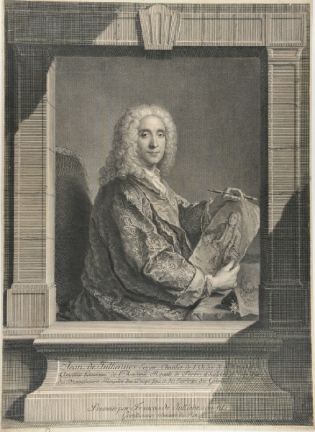 Jean de Jullienne Ecuyer, Chevalier de l’Ordre de St. Michel - Image 2