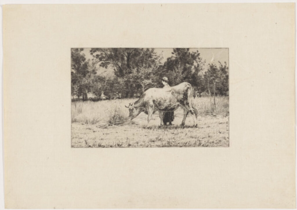 Uno Bergere au printemps - Image 1