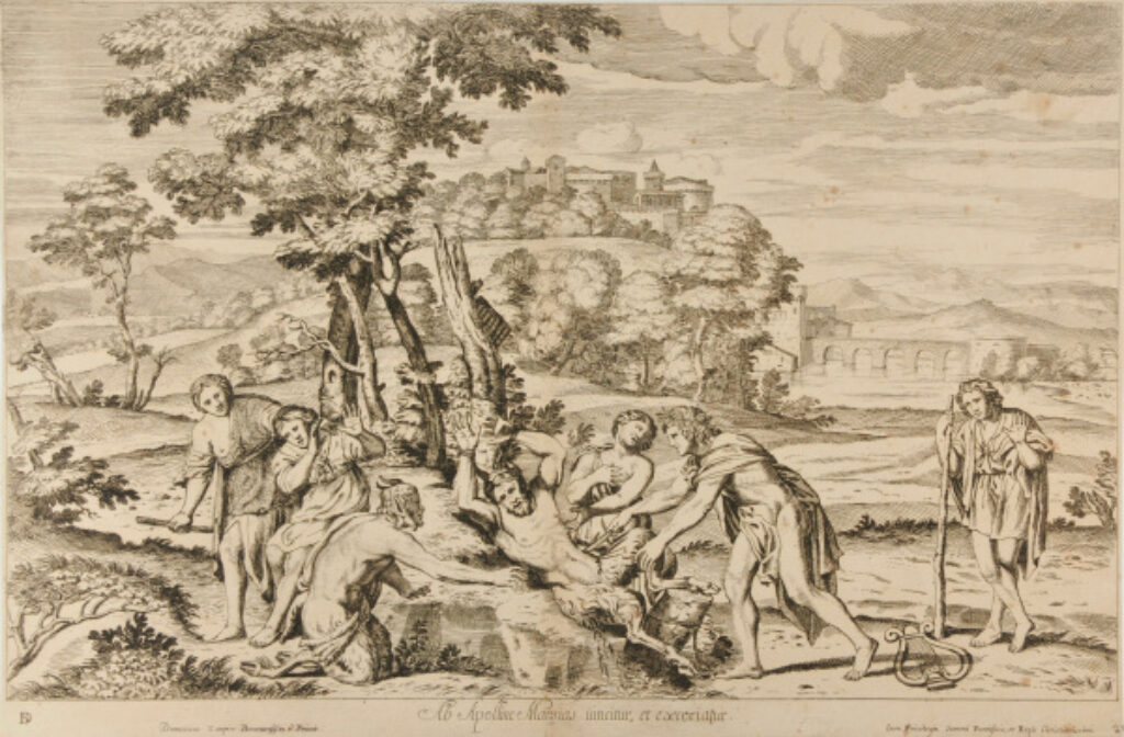 Apollo flaying Marsias - Image 2