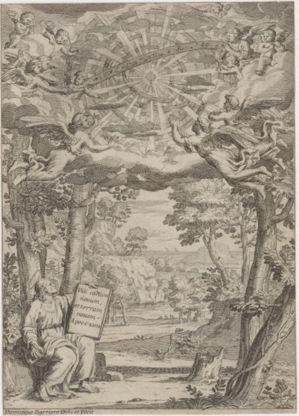 St. John writing the Apocalypse - Image 1