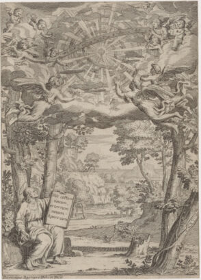 St. John writing the Apocalypse