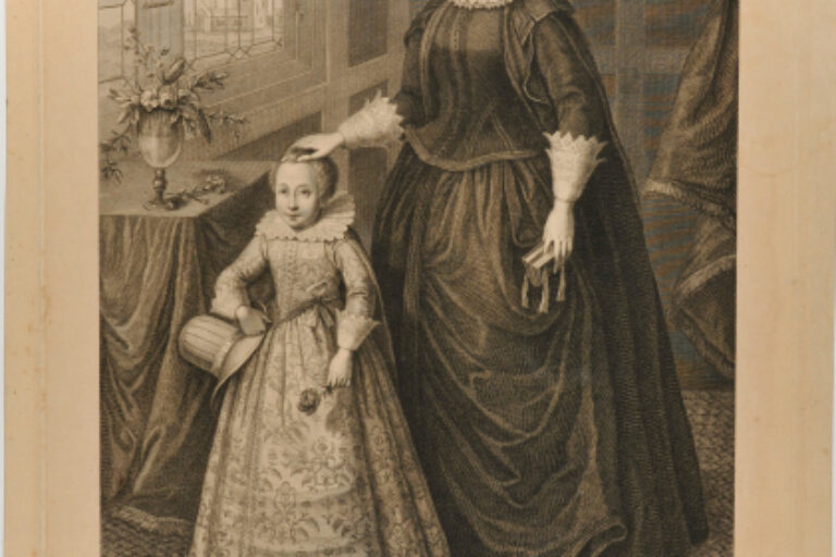 Mary, Queen of Scots, with Her Son, James I of England