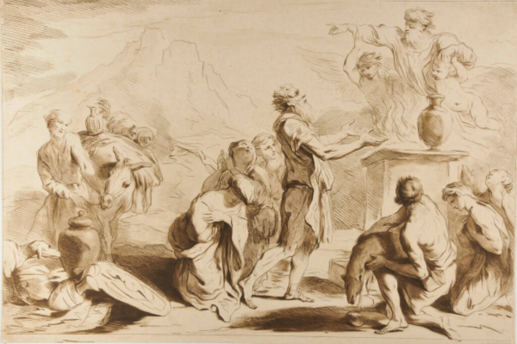 The Savior Appearing to a Supplicant