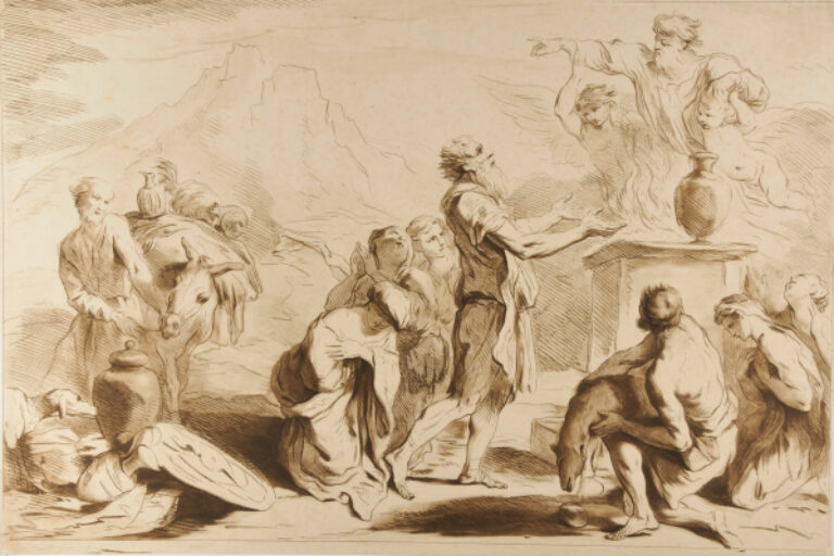 THE SAVIOR APPEARING TO A SUPPLICANT