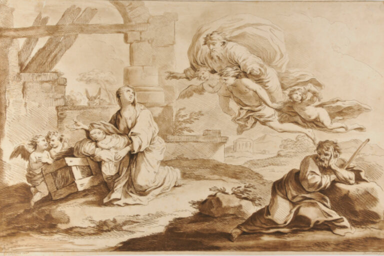 The Savior Appearing to the Virgin and Child