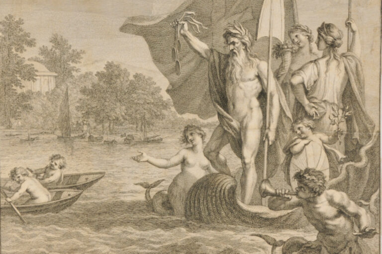 REGATTA (NEPTUNE, WITH ATTENDANTS, HOLDING UP MEDALS) TICKET