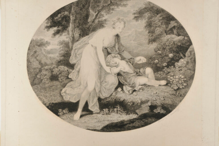 Venus Finding Adonis Asleep