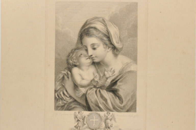 The Virgin Holding the Sleeping Child