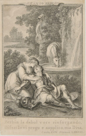 Illustration for “Orlando Furioso” by L. Ariosto