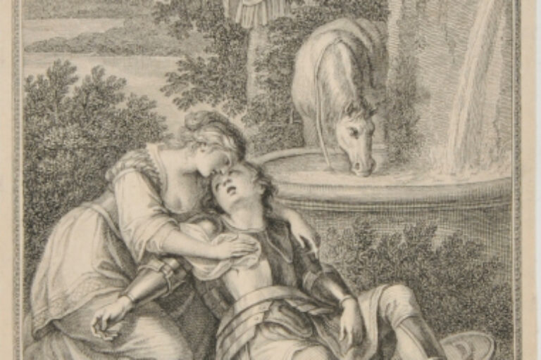 Illustration for “Orlando Furioso” by L. Ariosto