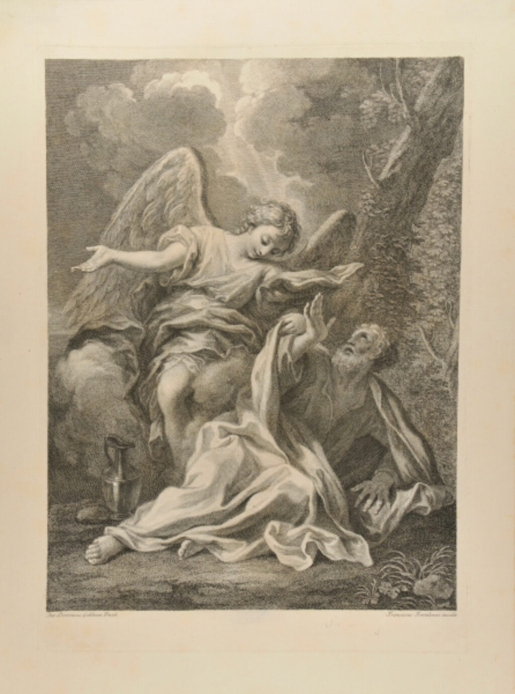 Ellia svegliato dall’angelo (Elijah Awakened By the Angel)