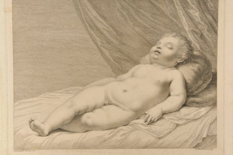 Child Asleep on a Couch