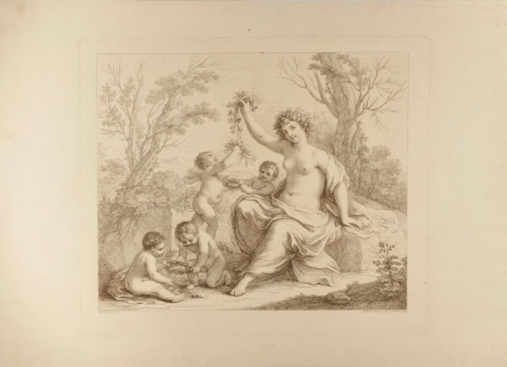 Flora and Four Cupids