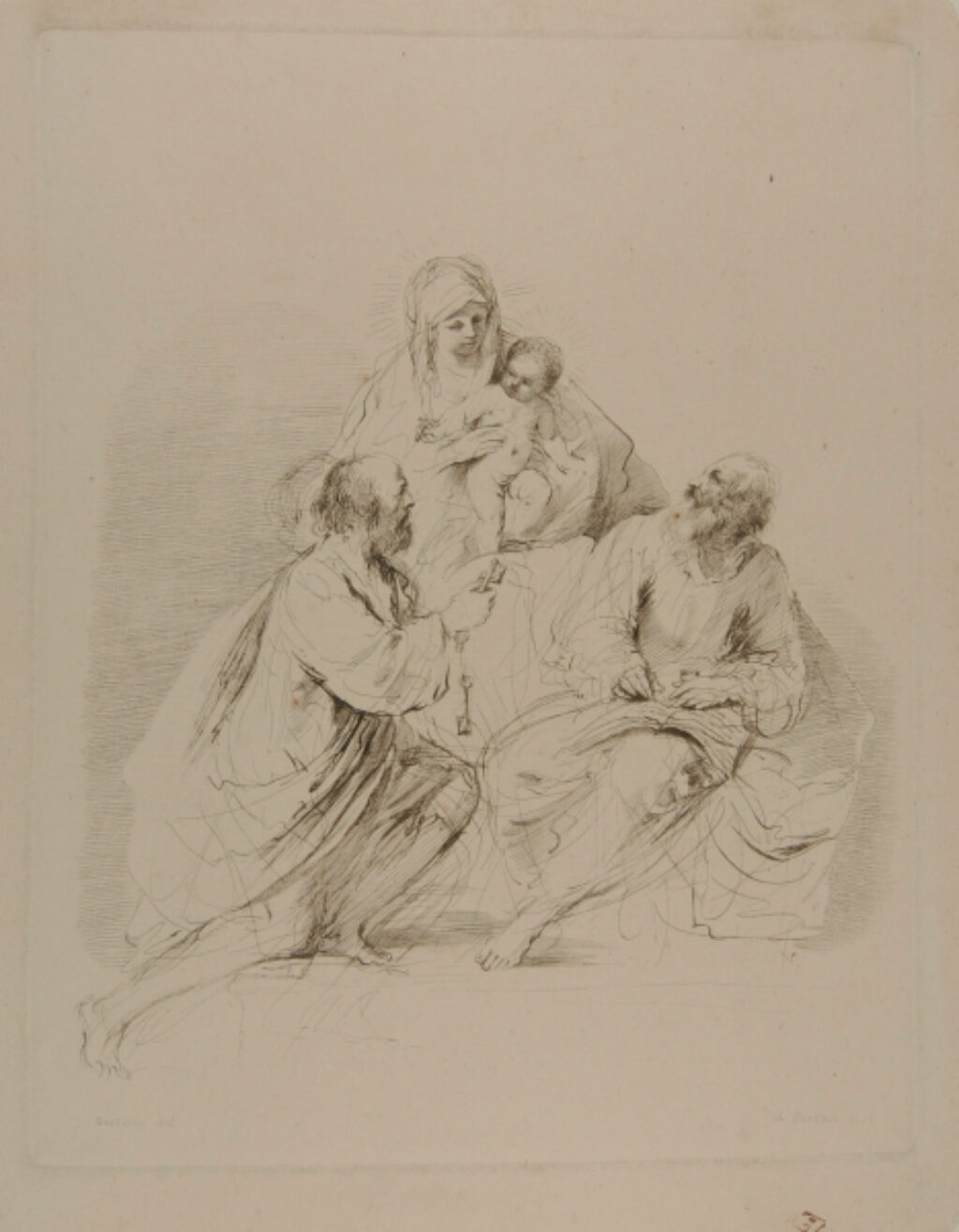 Virgin and Child, with Saints Peter and Paul