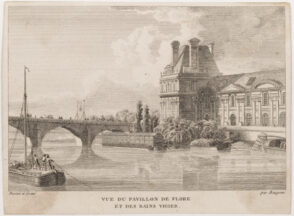 Vue du Pavillon de Flore et des Bains Vigier