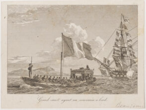 Grand Canot Ayant Un Souverain a bord